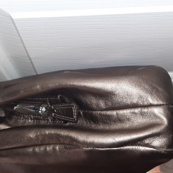 🛍Coach Bag- Beautiful❣Bronze with Chrome Hardware - Picture 7 of 16